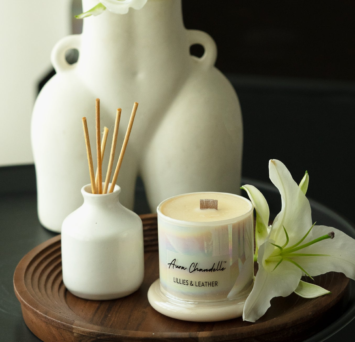 Lilies & Leather Soft. Bold. Unforgettable.